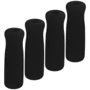 4 Pcs Walking Stick Handles Thicken Grip Man Child Walker Pad Cane Replacement