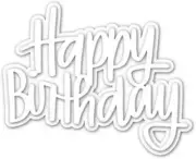 Happy Birthday Metal Cutting Dies, Born to Die Scrapbooking Papecraft Photo Albu