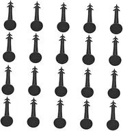 MOBUTOFU 100 Pcs Beach Tent Pegs Durable Plastic Tent Stakes for Camping Canopies Gardening High Compressive Strength Firm Installation for Secure Fixation Soft Soil