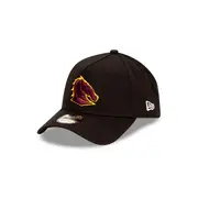 Brisbane Broncos NRL Essentials Black OTC 9FORTY A-Frame Snapback