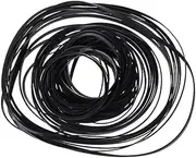 NewLuyer 4mm Flat Cassette Tape Machine Belt, Rubber Belt for Recorder, DVD Drive, Assorted Common Sizes