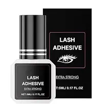 Walopola Eye Lash Adhesive - Long-Lasting Fast-Drying Lash Adhesive - 5ml Women Makeup Tools, False Eyelash Accessories for Daily Life, Wedding