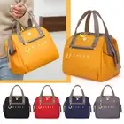 Insulated Lunch Bag Lunchbox Storage Bag with Aluminum Foil for Outdoor Travel