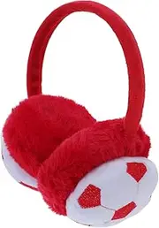 [DEARMAMY] Plush Football Earmuffs and Winter Warm Ear Covers for Exquisite Soft Earmuffs for Ear Protection and Comfort