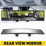 Car Universal 270MM Rearview View Wide Angle Convex Rear Mirror White Tint Lens