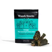Waggly Snacks Kangaroo Tail Chunks Dog Treats (1kg pack)