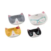 Davis & Waddell Kitty Crew Measuring Cups 4pcs Set Multi-Coloured 14x12x5cm