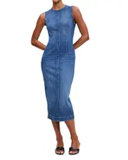 DL1961 Esme Denim Midi Dress