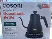 Cosori Electric Kettle 0.85qt./0.8L Capacity Gooseneck w/Coaster Original Black