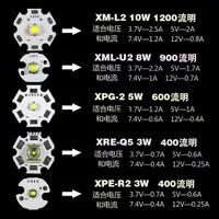 在飛比找露天拍賣優惠-CREE Q5 R5 T6 3W-10W大功率LED頭燈手提