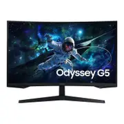Samsung Odyssey G55C 32" QHD VA 1ms 165Hz HDR10 Curved FreeSync Gaming Monitor [LS32CG552EEXXY]