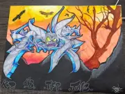 Deem One Bronx Graffiti Blackbook Page 11x14 As Seen In NYC