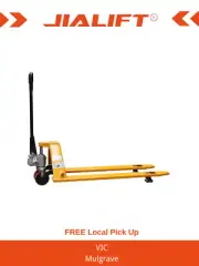 1T Super Low Pallet Jack Min-Fork Height 35mm low type pallet truck