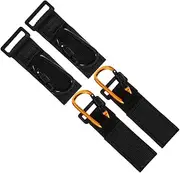 HAPINARY 4pcs Non Slip Stroller Hooks Secure Carabiner Clips for Shopping Carts Nursery Bags Versatile Accessories for Pushchairs Easy to Carry Use