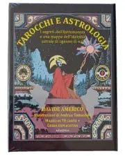 Tarot E Astrologia. Rare OOP 78-Card Deck & Book (in Italian) from Italy. SEALED