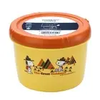Peanuts Snoopy round food container storage bento box snack Beagle Scout 500ml