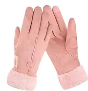 [Gcerfby] Women's Heated Gloves,Warm Electric Gloves | Snow Thermal Muff Touchscreen Rechargeable Portable Hand Warmer for Ski Outdoor Snow Running Hunting Motorcycle
