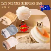 Cat Nest Sleeping Bag,Cat WinterWarm Sleeping Bag,Indoor Cat Soft Plush Bed Nest