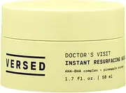 Versed Doctor’s Visit Instant Resurfacing Face Mask - AHA, BHA and Enzyme Exfoliating Mask Helps Reduce Hyperpigmentation - Smooth and Moisturize Skin with Vitamin C - Vegan (1.7 fl oz)