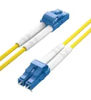 30M OS2 LC to LC Fiber Patch Cable, Single Mode SFP Jumper, Duplex LC-LC 9/12...