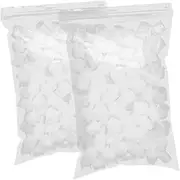 Ipetboom 200pcs Eyelash Glue Bottle Stopper Eyelash Bottle Plug Lash Bottle Mouth Tips Replacement Eyelash Glue Bottle Cap Eyelash Glue Bottle Plug Glue Needle Tips White Plastic