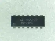 74F64PC NATIONAL 74F64N IC GATE AND/OR 4-2-3-2INP 14-DIP 6 PIECES