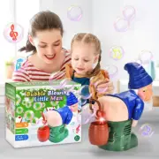 Funny Santa Bubble Blowing Machine Santa Claus Bubble Maker Toy GV