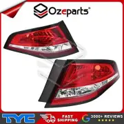 TYC Pair LH+RH Tail Light Lamp Tinted Edge For Ford Falcon FG XR6 50th 2008-2014 (for: Ford)