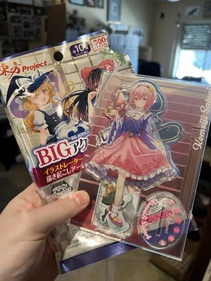 Touhou Project Komeiji Satori Big Acrylic Stand Daiso From Japan