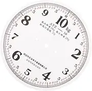 WATIIFUFU Mechanical Platform Scale Spring Scale Replacement Parts Weighing Pan Precision Paper Plate for Accurate Weighing and Easy to Install