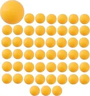 Anlayliay 50- Pack Ping Pong Balls Advanced Training Table Ball Seamless Balls Orange