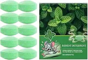 Mice Pellets Outdoor - 10X Mice Food Ball - Spider Pellets Trap Repeller Ball for Grain Warehouse Apartment Restaurant Kitchen Home Camping Vehicle Squirrels Vacation Family