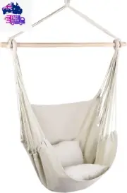 Hammock, Single or Double Size Chair Portable Camping Swing Hanging Hammocks Pat