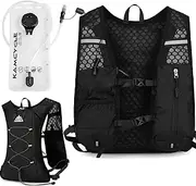 kAMCYCLE Running Vest for Men and Women, Optimal Fit, Breathable, Ultralight Running Backpack, Hydration Backpack, Running Bicycle Backpack, Trail Running Backpack