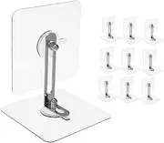 MOLUCKFU 10 Sets No Drill Furniture Anchors Adhesive Proofing Wall Anchors for Tv Shelves Shoe Cabinets More Durable Tip Safety for Furniture Stability
