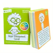 Emotional Management Cards, Boost Emotional Intelligence - 42+ Calm Tool Activity set, paper based, educational party games