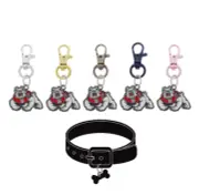 Fresno State Bulldogs Pet Tag Collar Charm College Dog Cat - Pick Your Color