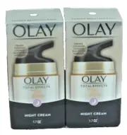 Olay Total Effects 7 in One Night Firming Cream, 1.7 oz (2 Pack)