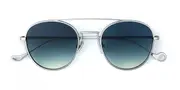 Eyepetizer Build C.1-26 Men's Sunglasses Silver Size 50