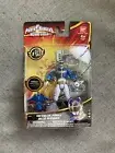 Bandai Power Rangers Megaforce Metallic Blue Ranger 4” action figure