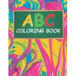 ABC COLORING BOOK: HIGH QUALITY BLACK & WHITE ALPHABET COLORING BOOK FOR KIDS