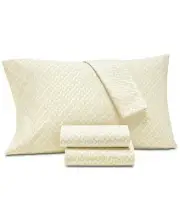 Damask Supima Cotton 550-Thread Count Scroll-Print Set of 2 Standard Pillowcase