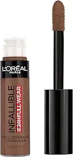 [L'Oreal Paris] Makeup Infallible Full Wear Waterproof Matte Concealer, Full Coverage, Coffee, 0.33 fl. oz.