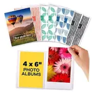 4x6 Photo Albums - Photo Album 4x6 - Small Photo Album 4x6 - 4 x 6" - Set of 8