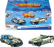 Hot Wheels 1:43 Scale Pull-Back Speeders 2 Pack