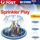 Mat 150cm Water Toy Dog Pool Beach Splash Pad Centre Spray AU