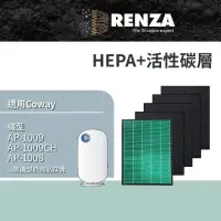 在飛比找momo購物網優惠-【RENZA】適用Coway AP-1009CH 1009 