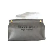 Only 1 1pcs Home Tissue Box For Napkin Holders Nordic Leather