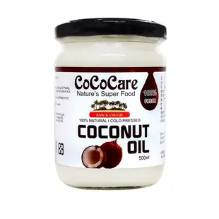 CoCoCare 100%冷壓初榨椰子油500ml (4.6折)