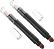 AUTSUPPL 2pcs Dual Ended Eyeshadow Pens for Women Eye Makeup Application Brush for Effortless Blending and Color Versatile Eye Shadow Sticks for Stunning Looks